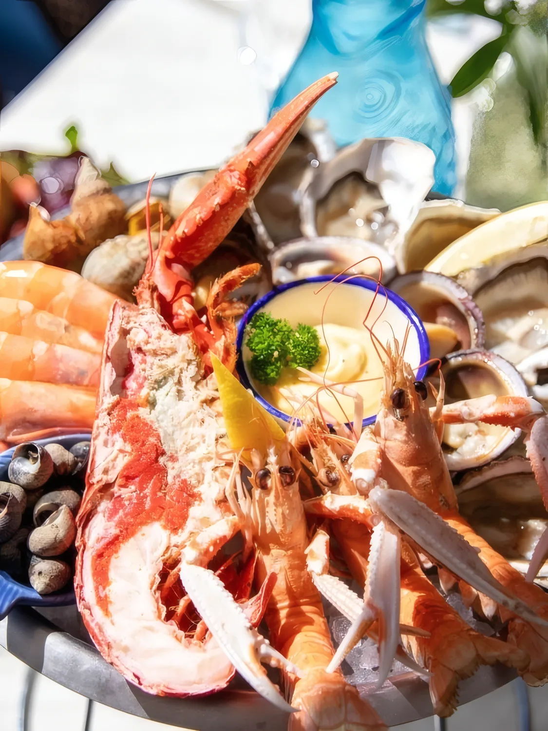 Plateau de fruits de mer des 4 Mâts