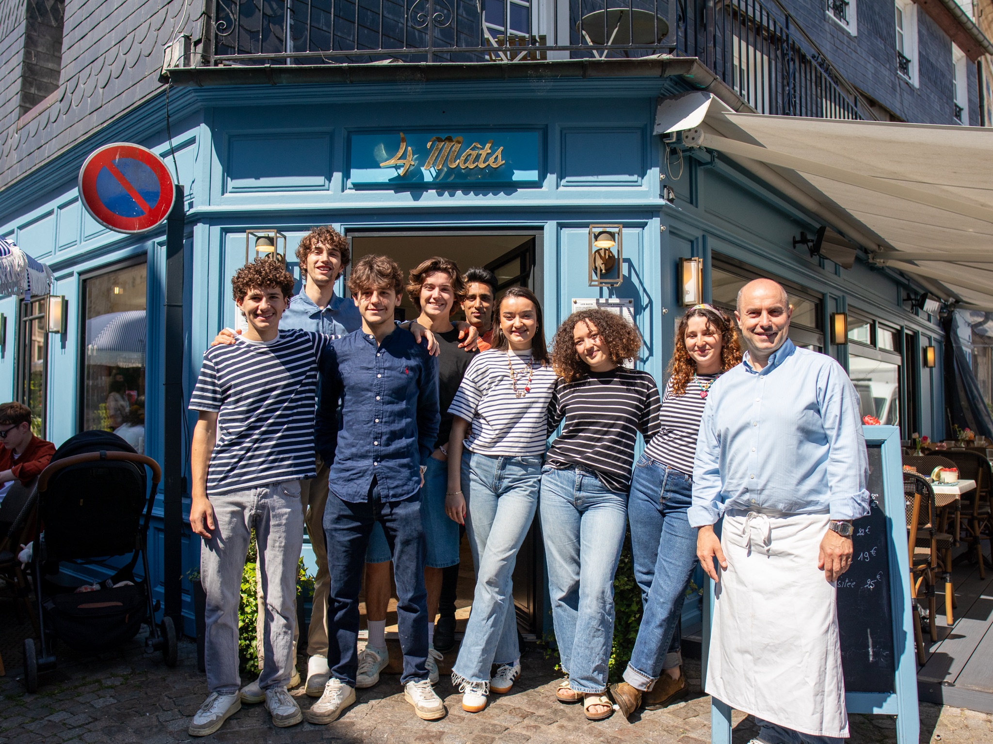 The Les 4 Mâts crew